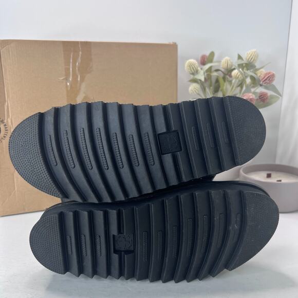 Dr Martens Olson Milled Nappa Platform Zip Up Gladiator Sandals Black Women's 9 - Picture 10 of 12